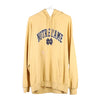 Vintage yellow Notre Dame Genuine Stuff Hoodie - mens x-large