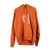 Vintage orange Trail Blazer Basketball Gildan Hoodie - mens large