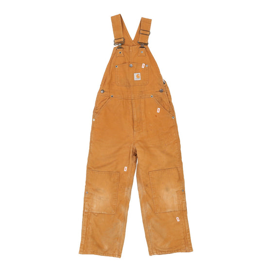 Vintage brown Age 7 Carhartt Dungarees - boys 26" waist