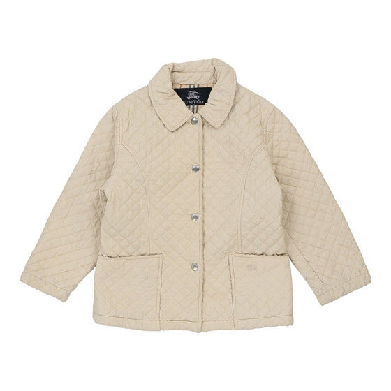 Vintage cream Age 6 Burberry Jacket - girls medium