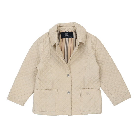 Vintage cream Age 6 Burberry Jacket - girls medium