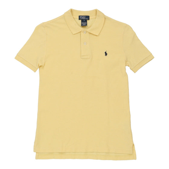 Vintage yellow Age 7 Polo Ralph Lauren Polo Shirt - boys large