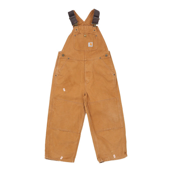 Vintage brown Age 8 Carhartt Dungarees - boys 28" waist