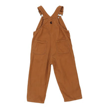  Vintage brown Age 2 Carhartt Dungarees - boys 20" waist