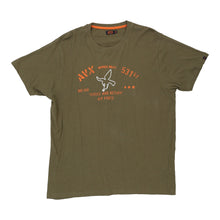  Vintage khaki Avirex T-Shirt - mens xx-large