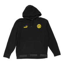  Vintage black Dortmund Puma Hoodie - mens medium