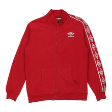  Vintage red Umbro Zip Up - mens x-large