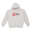 Vintage white Diesel Hoodie - mens x-large