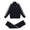 Vintage navy Adidas Full Tracksuit - mens small