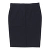 Vintage navy Les Copains Midi Skirt - womens 38" waist