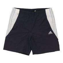  Vintage navy Adidas Sport Shorts - mens 38" waist