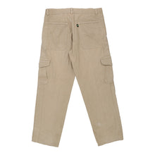  Vintage beige Jeans Man Poi Cargo Trousers - mens 36" waist