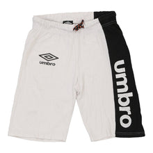  Vintage white Age 13-15 Umbro Sport Shorts - boys x-large