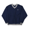 Vintage navy Nike Windbreaker - mens x-large