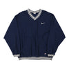 Vintage navy Nike Windbreaker - mens x-large