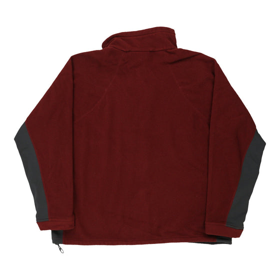 Vintage burgundy Nike Acg Fleece - mens x-large