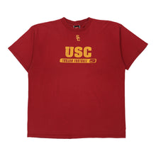  Vintage burgundy USC Trojan Football Nike T-Shirt - mens x-large