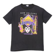  Vintage black Single Stitch 1980s New Orleans French Quarter. Tennessee Tee T-Shirt - mens large