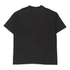 Vintage black Single Stitch Charleston. Hanes T-Shirt - mens x-large