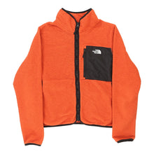  Vintage orange The North Face Fleece - womens large