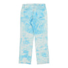 John Baner  Tie-Dye Trousers - 30W UK 8 Blue Cotton - Thrifted.com