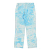 John Baner  Tie-Dye Trousers - 30W UK 8 Blue Cotton - Thrifted.com