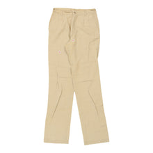  Vintage beige Penny Trousers - womens 28" waist