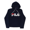 Vintage navy Fila Fleece - womens large