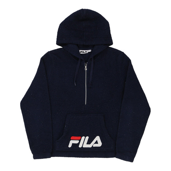 Vintage navy Fila Fleece - womens large