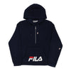 Vintage navy Fila Fleece - womens large