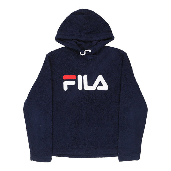 Vintage navy Fila Fleece - womens large