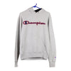 Vintage grey Champion Hoodie - mens small