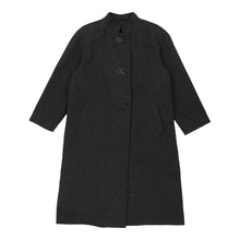  Aquascutum Overcoat - Large Grey Wool Blend