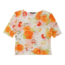  Les Copains Floral Top - Medium Multicoloured Viscose