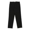 Armani Trousers - Large Black Cotton Blend