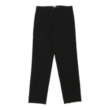  Armani Trousers - Large Black Cotton Blend