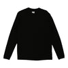 Vintage black Armani Long Sleeve T-Shirt - mens medium