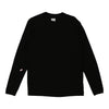 Vintage black Armani Long Sleeve T-Shirt - mens medium