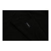 Vintage black Armani Long Sleeve T-Shirt - mens medium