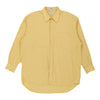 Vintage yellow Christian Dior Shirt - mens x-large