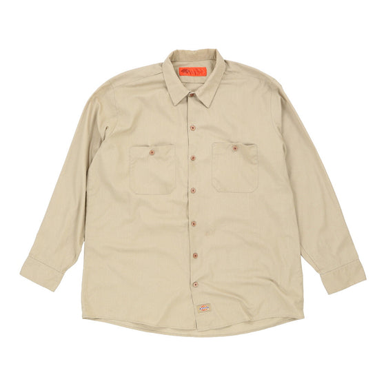 Vintage beige Dickies Shirt - mens x-large