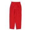 Vintage red M.J.Carroll Trousers - womens 28" waist