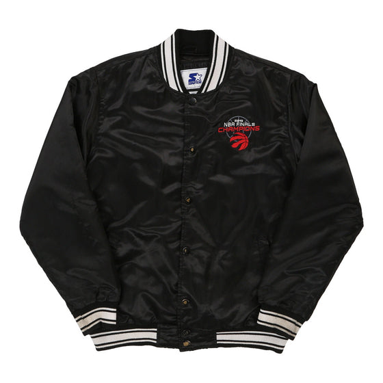 Pre-Loved black 2019 Finals Champions Starter Varsity Jacket - mens x-large