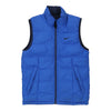 Vintage blue Nike Gilet - mens medium