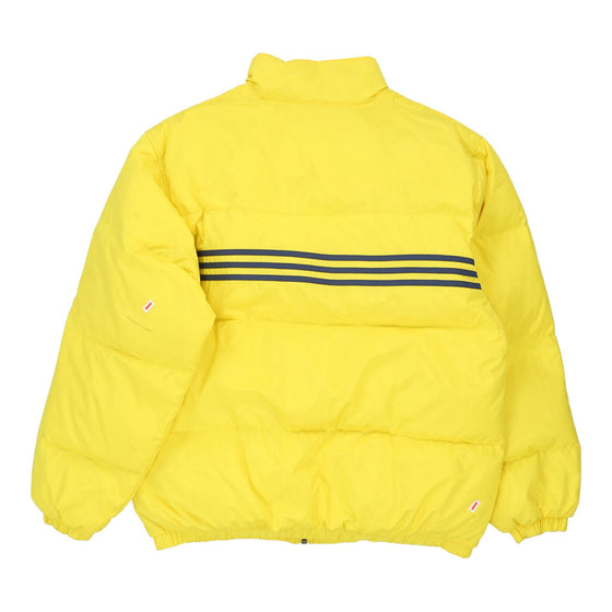 Vintage yellow Adidas Puffer - mens large