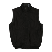  Vintage black Chaps Ralph Lauren Gilet - mens small