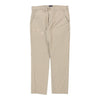 Vintage beige Levis Trousers - mens 35" waist