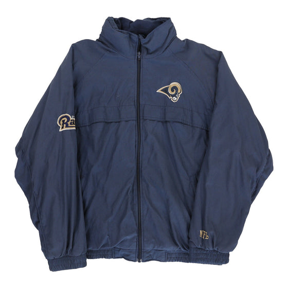 VINTAGE NFL ST. LOUIS RAMS WINDBREAKER JACKET, Men's Fashion