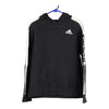 Vintage black Age 18-20 Adidas Hoodie - boys x-large