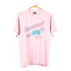 Vintage pink Screen Stars T-Shirt - womens large